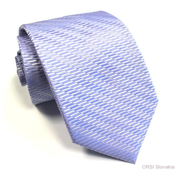 Modrá kravata polyester