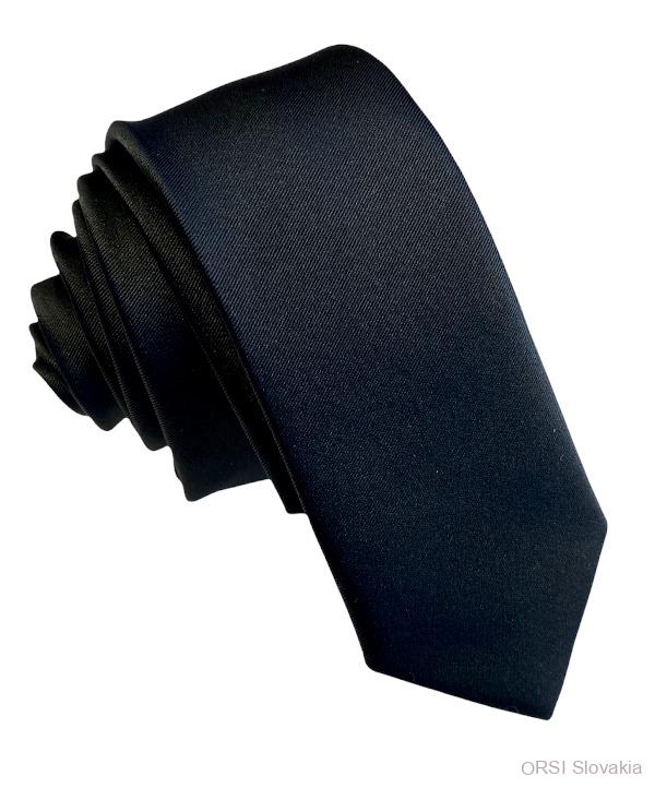 Čierna SLIM kravata