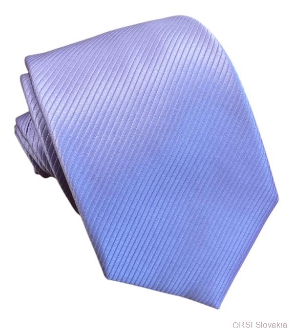 Fialová kravata polyester