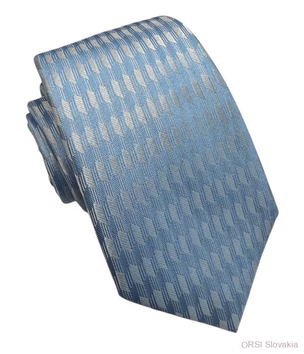 Modrá kravata polyester