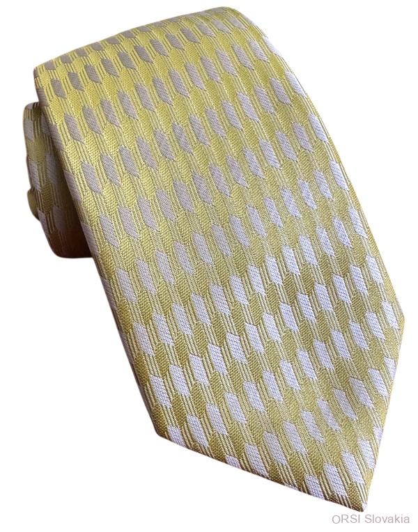 Zelená kravata polyester