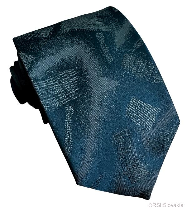 Hnedá kravata polyester
