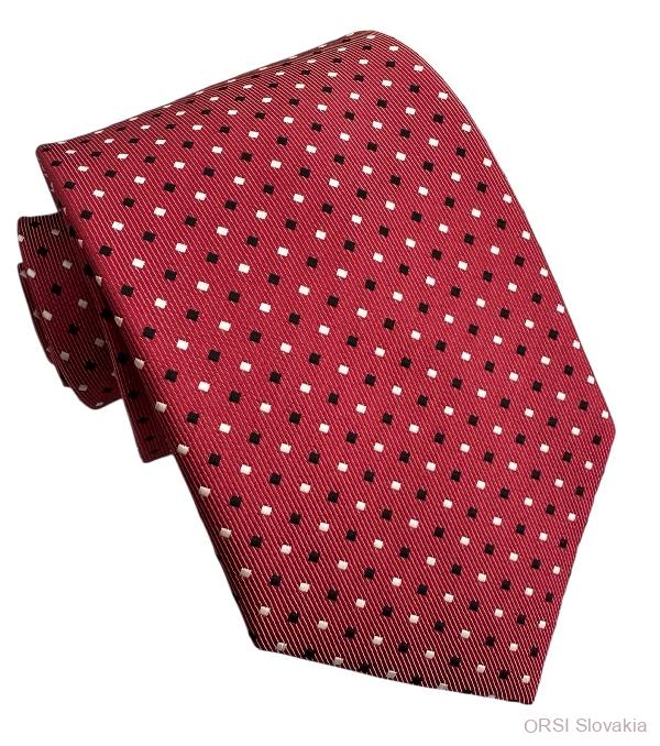 Tehlová kravata polyester