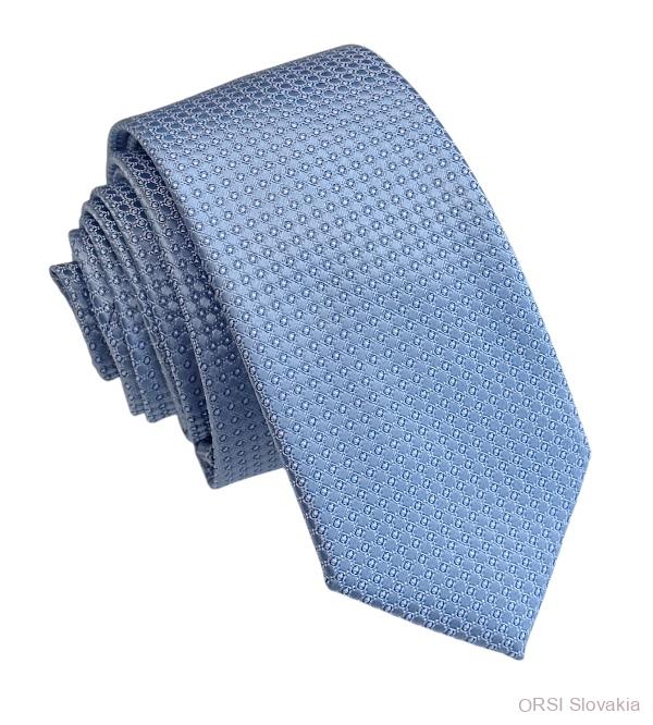 Fialovo-modrá kravata polyester
