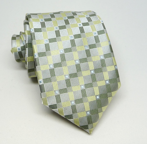 Zelená kravata polyester