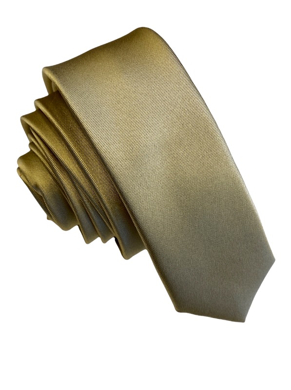 Béžová SLIM kravata