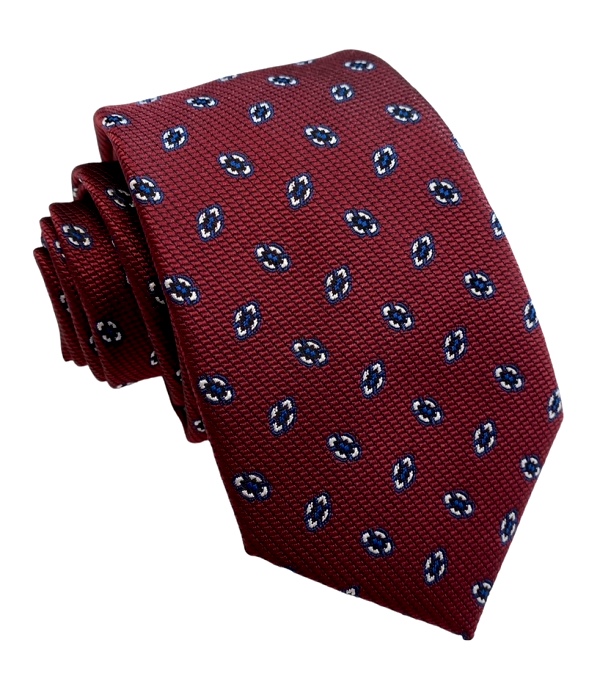 Červeno-bielo-modrá kravata