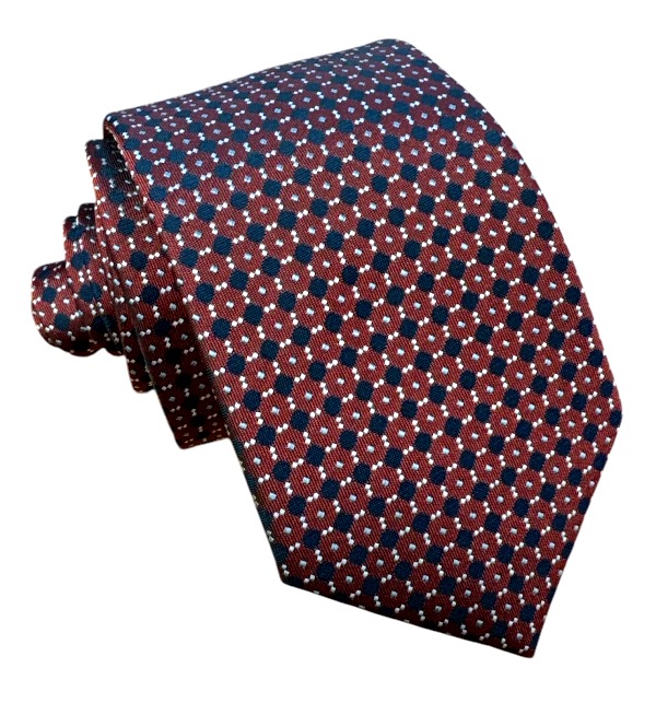 Červená kravata polyester
