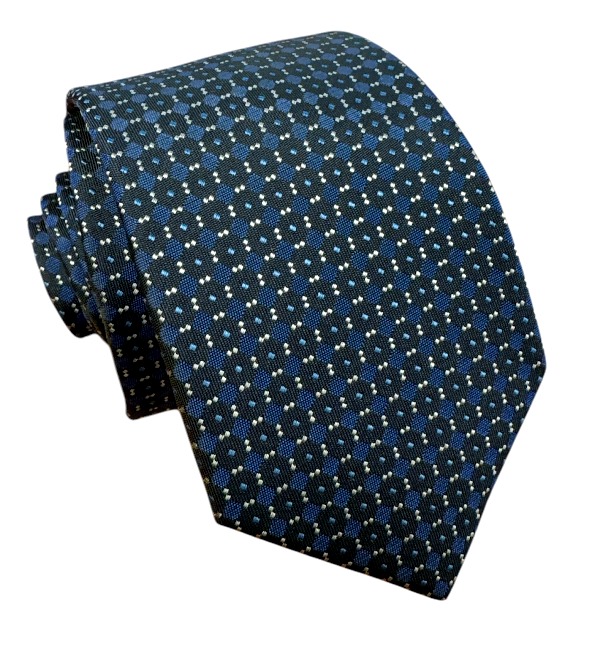 Modrá kravata polyester