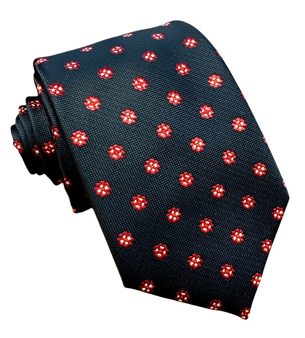 Modrá kravata polyester