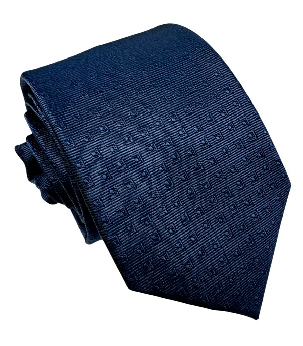 Modrá kravata polyester