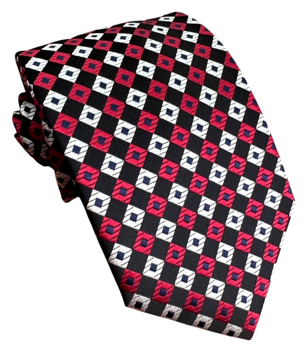 Červená kravata polyester