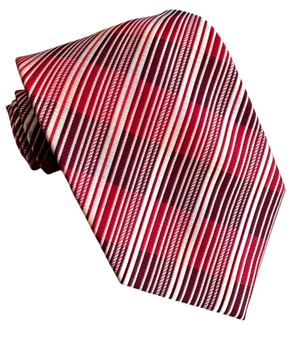 Červená kravata polyester