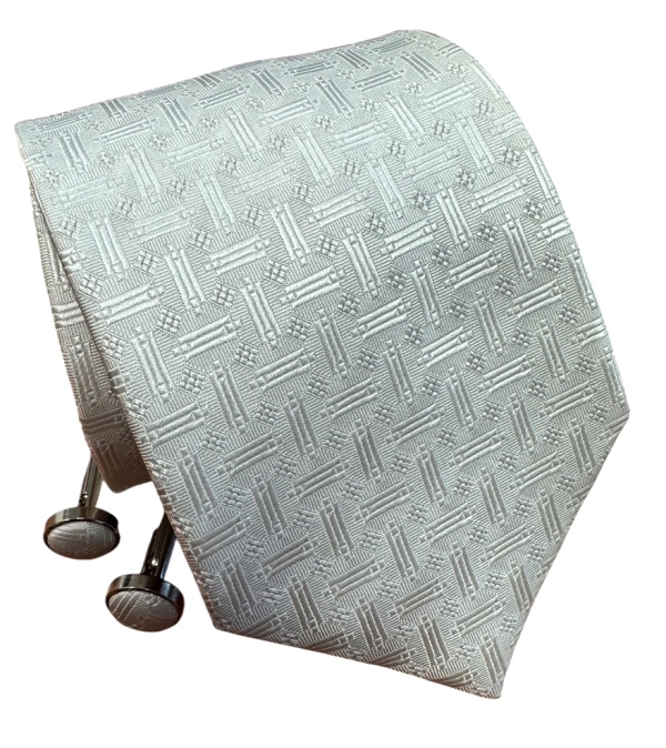 Smotanová kravata polyester