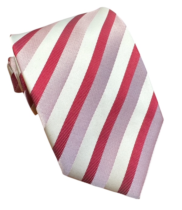 Staroružová kravata polyester