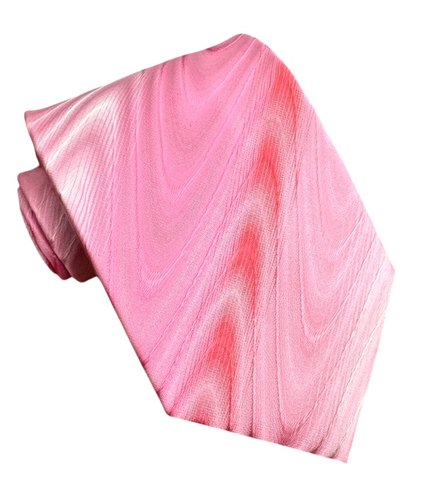 Ružová kravata polyester