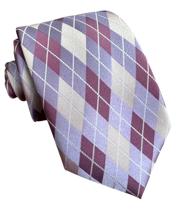 Staroružová kravata polyester