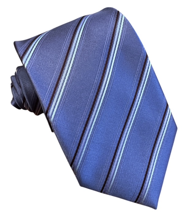 Fialová kravata polyester
