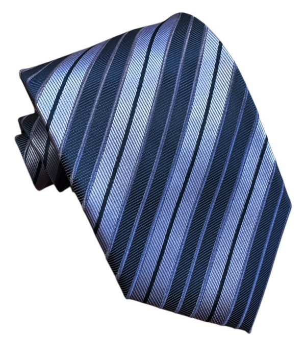 Fialová kravata polyester