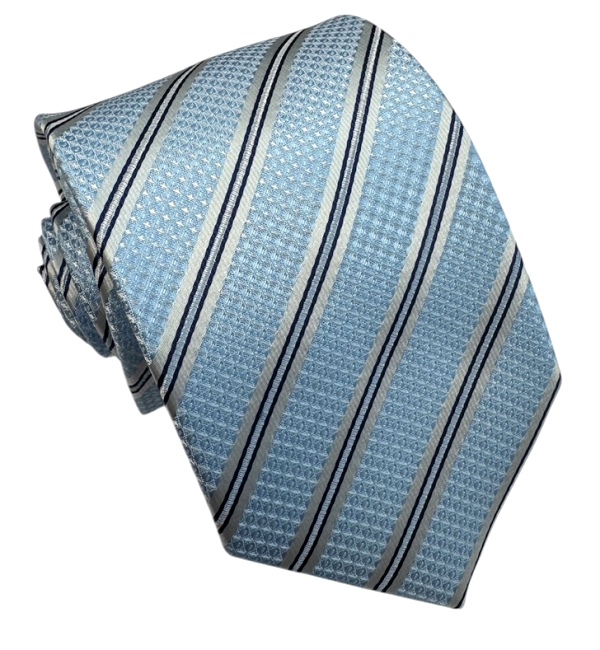 Modrá kravata polyester
