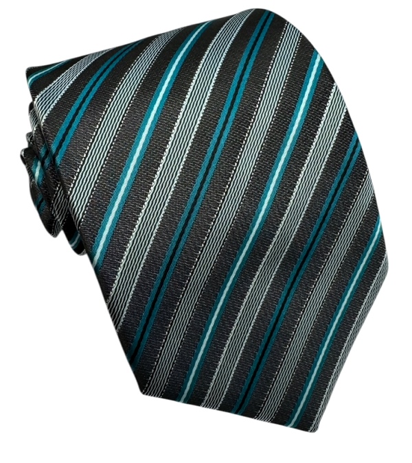 Tyrkysová kravata polyester