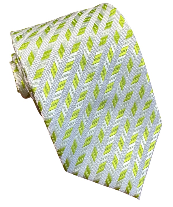 Zelená kravata polyester