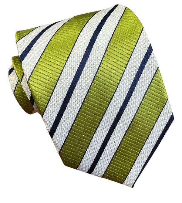 Zelená kravata polyester