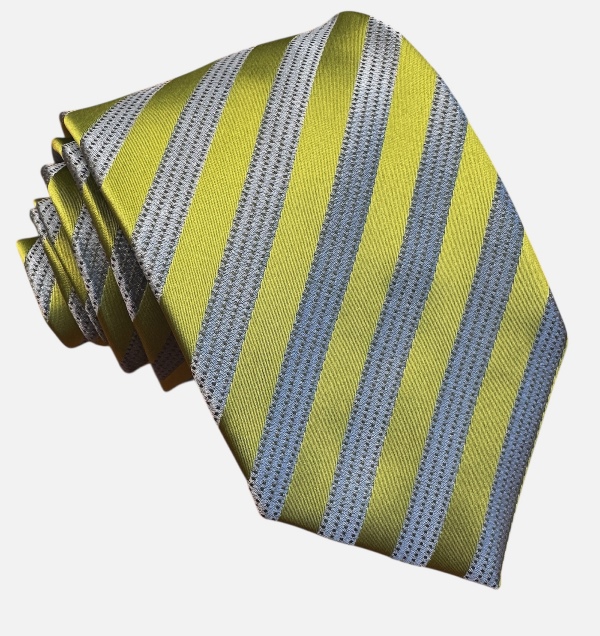 Zelená kravata polyester