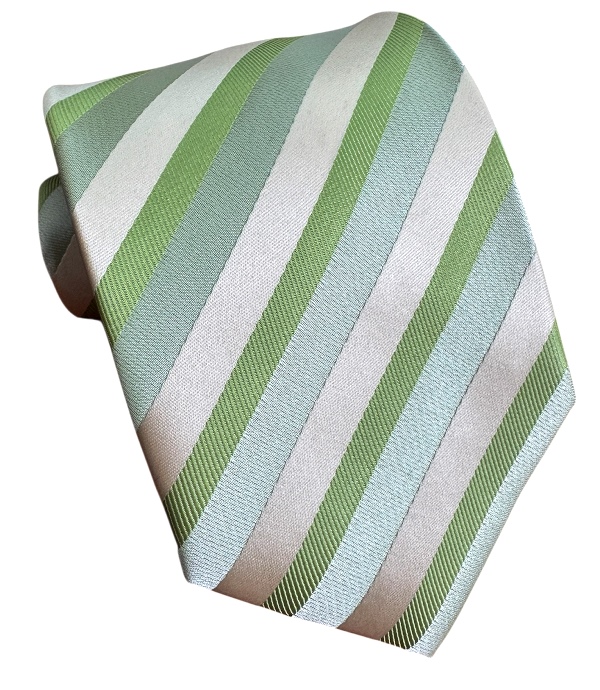Zelená kravata polyester
