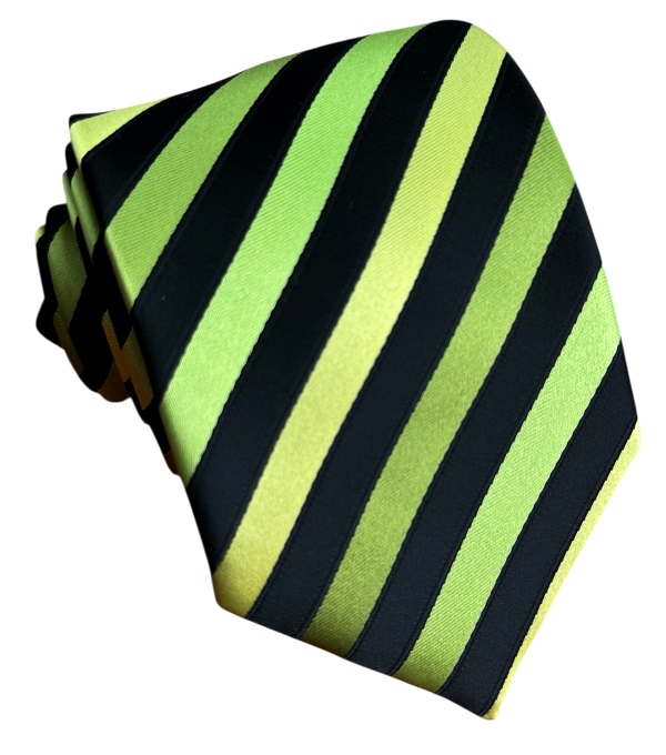Zelená kravata polyester