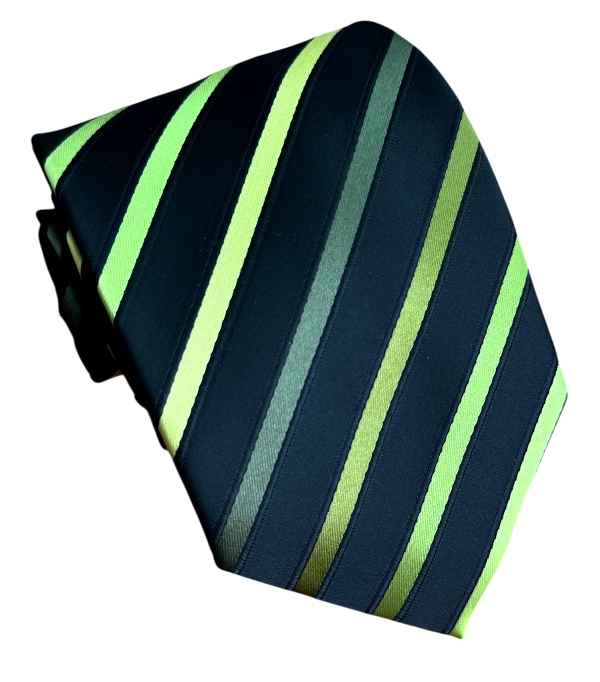 Zelená kravata polyester