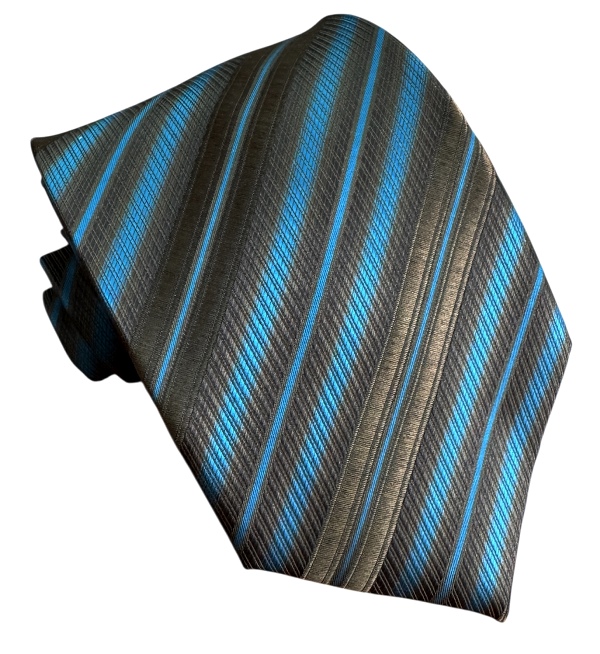 Hnedá kravata polyester
