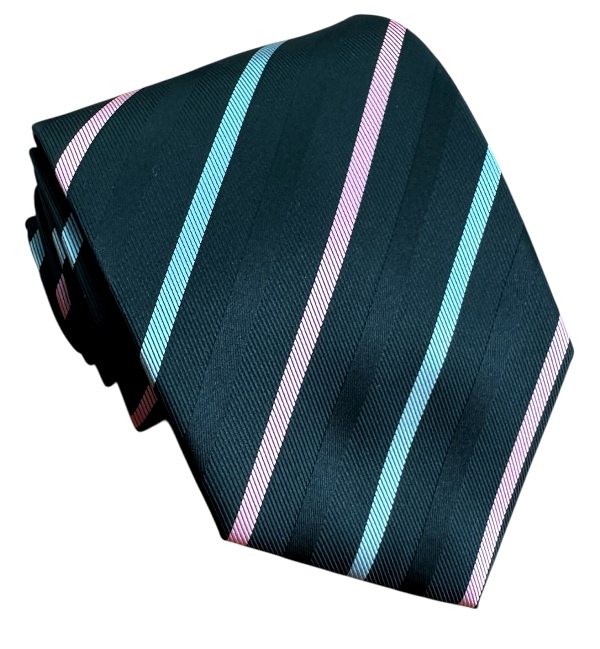 Čierna kravata polyester
