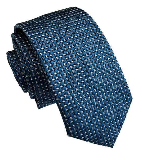 Tyrkysová kravata polyester