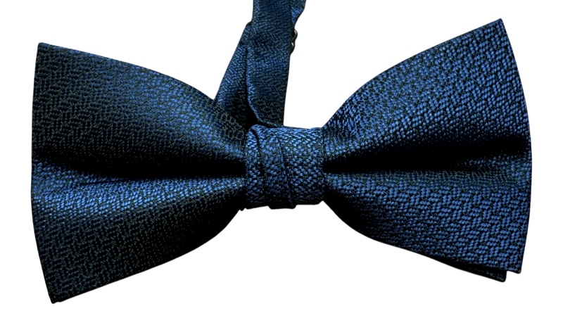 Modrý motýlik polyester 