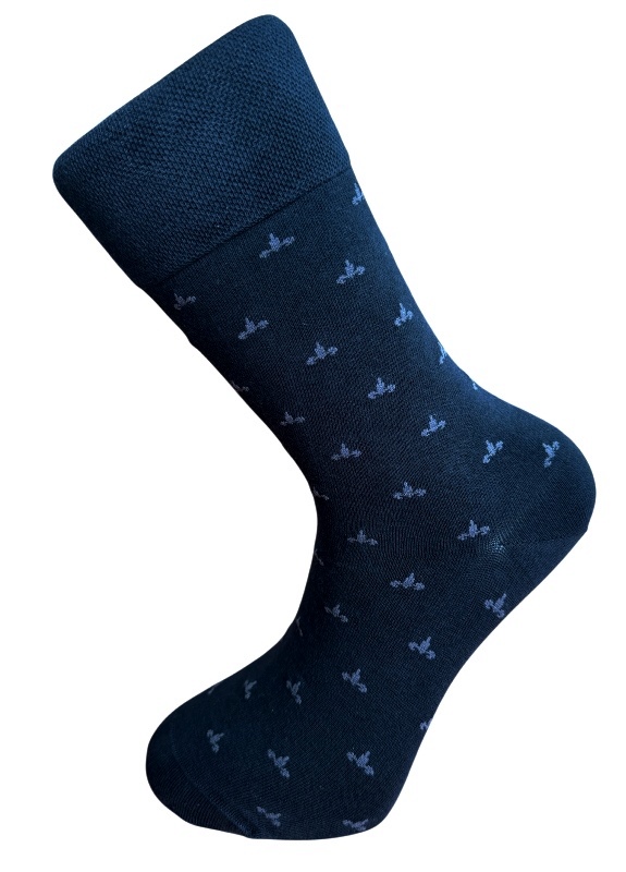 Ponožky modré so škorpiónmi